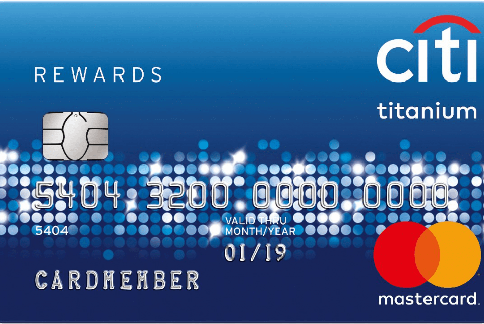 บัตรเครดิต Citi Reward Master Card